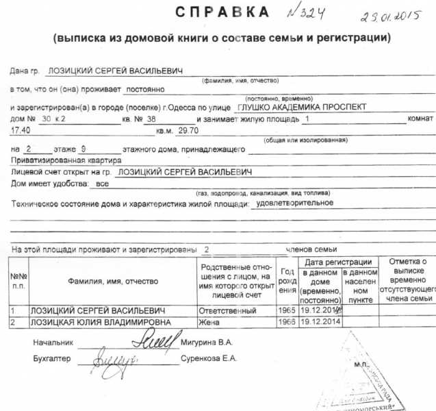 Подготовка к получению дарственной на квартиру