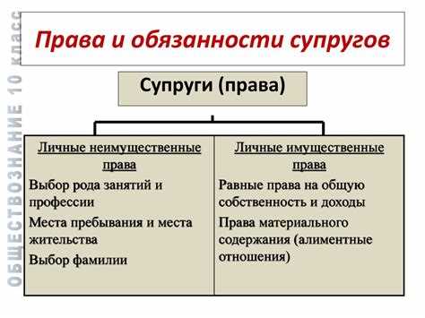 Права супругов в браке: личные неимущественные и имущественные